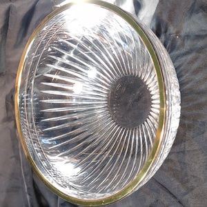 10" Vintage Waterford crystal serving bowl